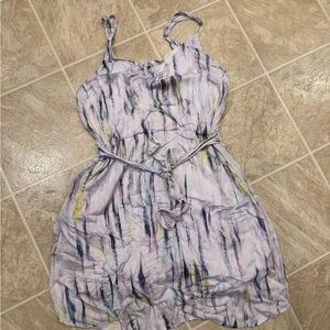 Multicolor Strappy Dress